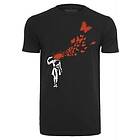 Urban Classics Banksy Butterfly T-shirt