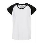 Urban Classics Contrast raglan tjej t-shirt