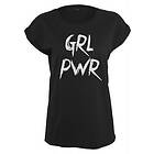 Urban Classics Svart t-shirt dam girlpower