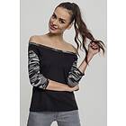 Urban Classics T-shirt med raglanarm dam