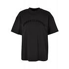 Urban Classics Oversize t-shirt med sammetsapplikation dam