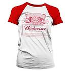 Hybris Budweiser Red Logo Tjej T-shirt