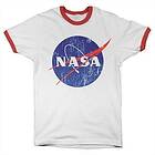 Hybris NASA sliten logga ringer T-shirt