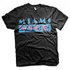 Hybris Miami Vice Distressed Logo T-Shirt