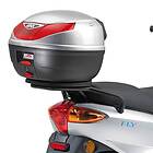 Givi Monolock Top Case Rear Rack Piaggio Fly 50/100/125/150 Svart