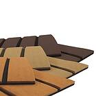 Vetus Non Skid Deck Teak Full Self-adhesive Eva Foam Brun