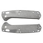 Benchmade Flytanium Titanium Scales For Taggedout, Stonewash FLY-1208S
