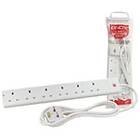 Lindy Power Strip 6-Way 5m