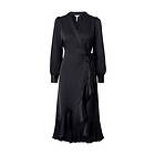 Object Omlottklänning objSateen Wrap Dress A Fair