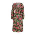 Object Omlottklänning objSuma L/S Wrap Midi Dress A Fair