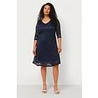 Zizzi Klänning eBonnie 3/4 Blk Dress