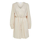 Selected FEMME Klänning slfViva LS Short Linen Dress