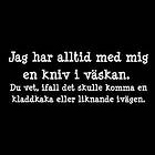 Dunken Kniv i väskan t-shirt