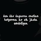 Dunken Dom där dagarna emellan T-shirt