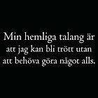 Dunken Min hemliga talang t-shirt