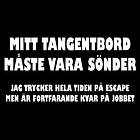 Dunken Mitt tangentbord måste vara sönder