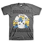 Hybris Minions Normal Life Is Boring T-Shirt