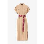 Ralph Lauren Klänning Triple Georgette Dress Natur