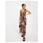 JDY Klänning Pixi S/L Open Back Midi Dress Wvn