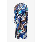 Coster Copenhagen Klänning Long Dress in Flow Print