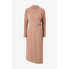 Calvin Klein High Neck LS Maxi Dress