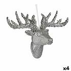 Krist+ Julgranskula Julrenar Hängen Silvrig 32 cm (4 deler)