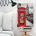 Arkiio Gör-det-själv Målningar Telephone Booth A3-MA_0225