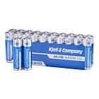 Kjell & Company AA-batterier (LR6) 20-pack