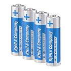 Kjell & Company AA-batterier (LR6) 4-pack