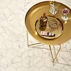 Tarkett Våtrumsmatta Aquarelle Marble Bianco Hexagon White 4 m 25917012