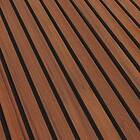 Lundbergs Akustikpanel 2780x615x20 mm 14 Ribbor Valnöt ribbor 10264