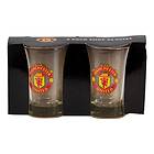 United Shotglas Manchester 2-pack