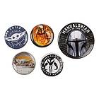 Out Of The Blue Star Wars The Mandalorian Knappar 5-pack