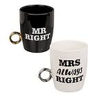 Out Of The Blue Krus Mr Right & Mrs Always Right 2-pack
