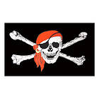 Henbrandt Flagga Jolly Roger med Scarf