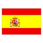Henbrandt Flagga Spanien