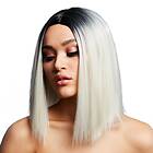 Smiffys Kylie Isblond Tvåtonad Peruk One size