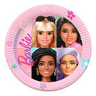 Barbie Papperstallrikar 8-pack