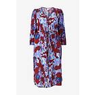 Vila Evoked Klänning viNikka Krea 7/8 Midi Dress