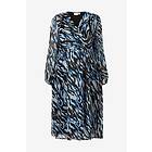 Vila Evoked Omlottklänning viFalia Wrap L/S Midi Dress