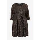 Vila Evoked Paljettklänning viTenley U-neck 3/4 Short Dress