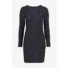 Only Klänning onlAstra L/S V-neck Glitter Dress