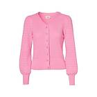 Jumperfabriken Kort Cardigan I Bomull Johanna Pink Dam