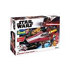 Revell 1:44 Resistance A-wing Fighter, red