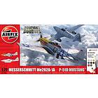 Airfix Messerschmitt Me262 & P-51D Mustang Dogfight Doubl