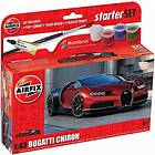 Airfix Small Starter Set 1:43 Bugatti Chiron, new