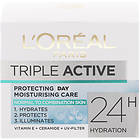 L'Oreal Triple Active Day Protecting Moisturizing Cream Norm/Comb Skin 50ml