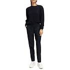 Scotch & Soda Maia mid rise tapered leg pinstripe jogger Dam
