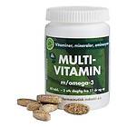 DFI Grønne Vitaminer Multivitamin m. Omega-3 60 tabletter