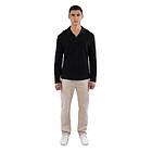 Ciszere Nelson Pique Longsleeve Black Herr